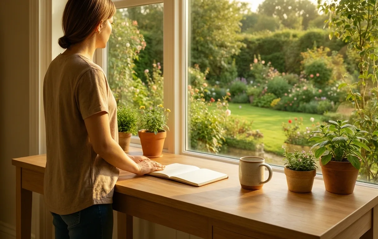 Sustainable workspace habit